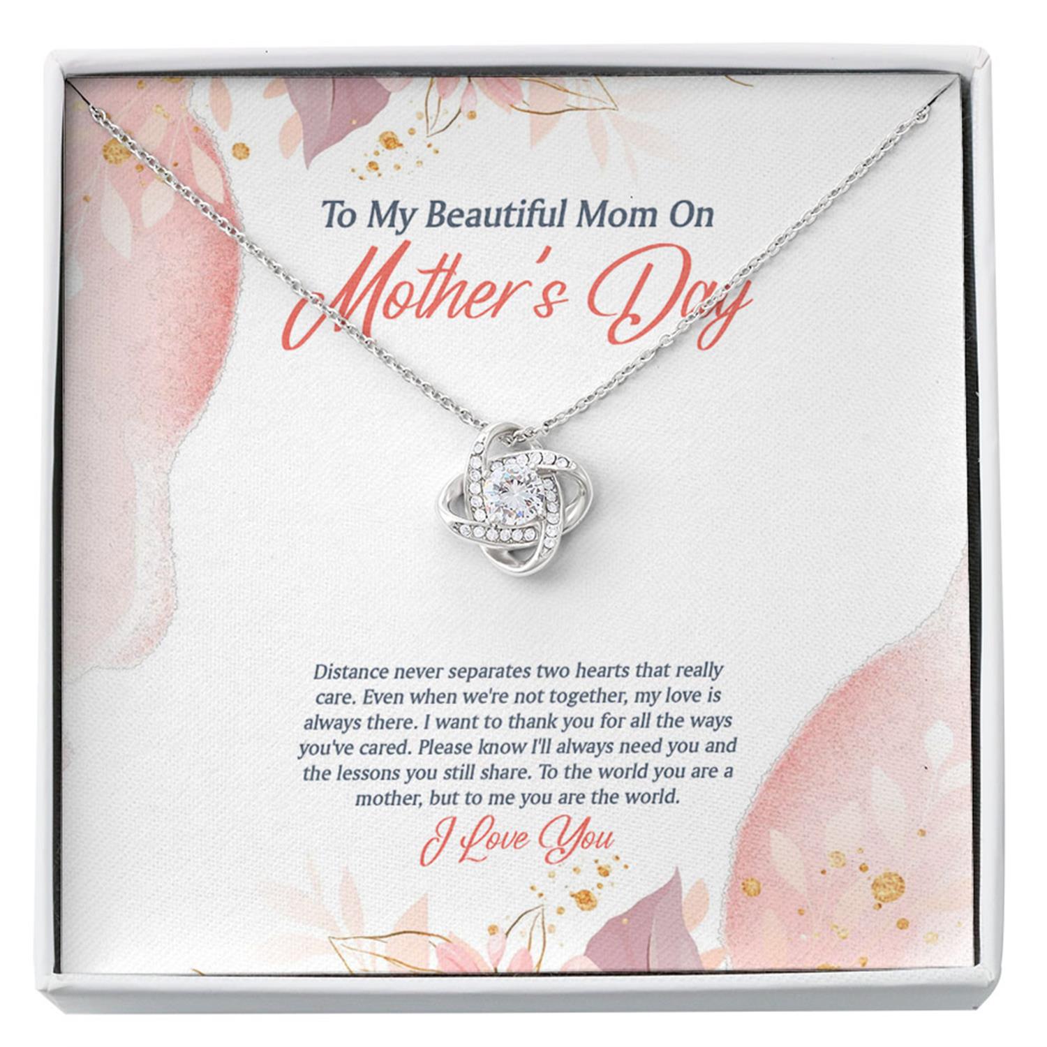 Mom Necklace, Gifts For Mother's Day Necklace, Mother Daughter Custom Necklace