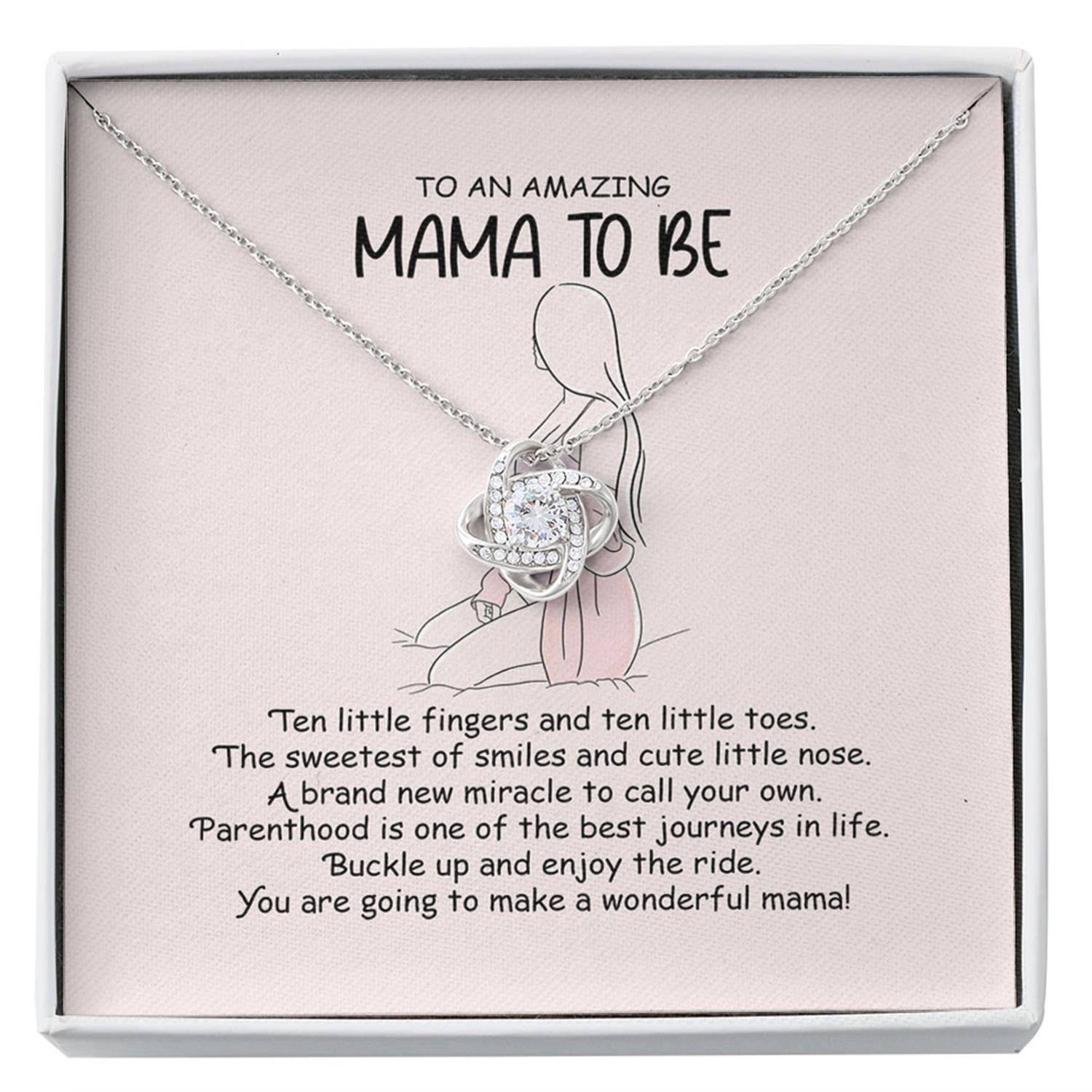 Mom Necklace, Pregnancy Gift For Friend, First Time Mom, Pregnancy, Mom To Be Custom Necklace