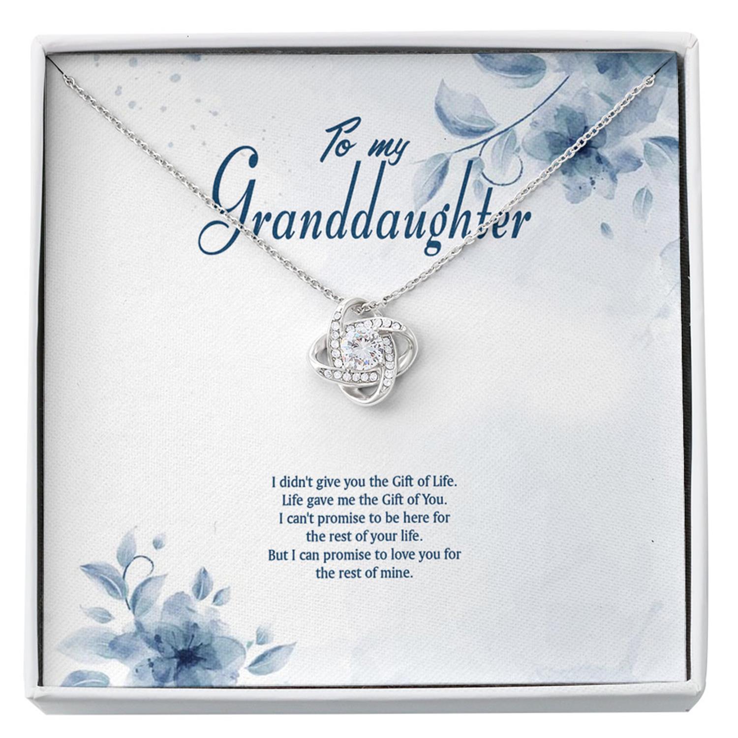 Granddaughter Necklace Gifts From Grandma Grandmother Grandfather Custom Necklace