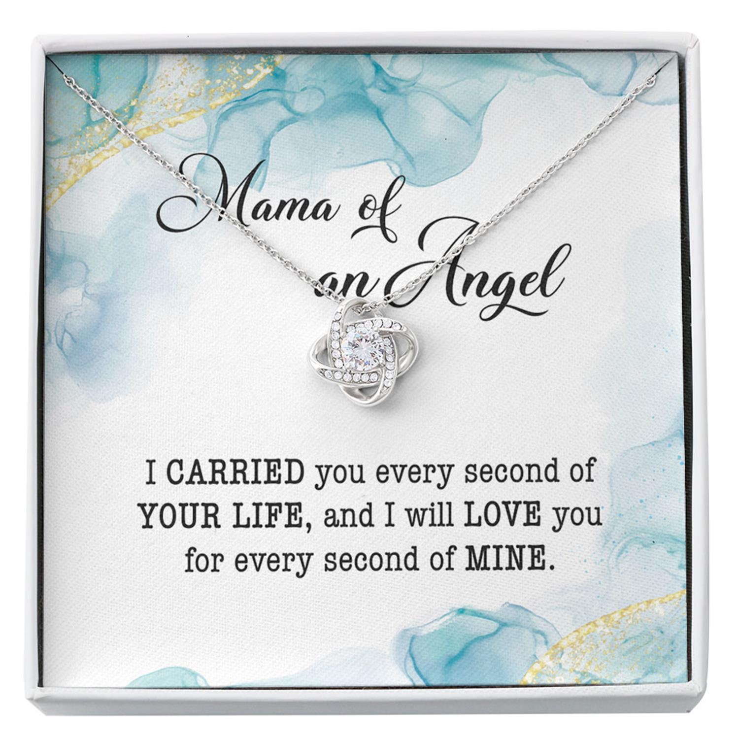 Mama Of An Angel Necklace Memorial Gift. Remembrance Pregnancy Loss Miscarriage Sympathy Custom Necklace