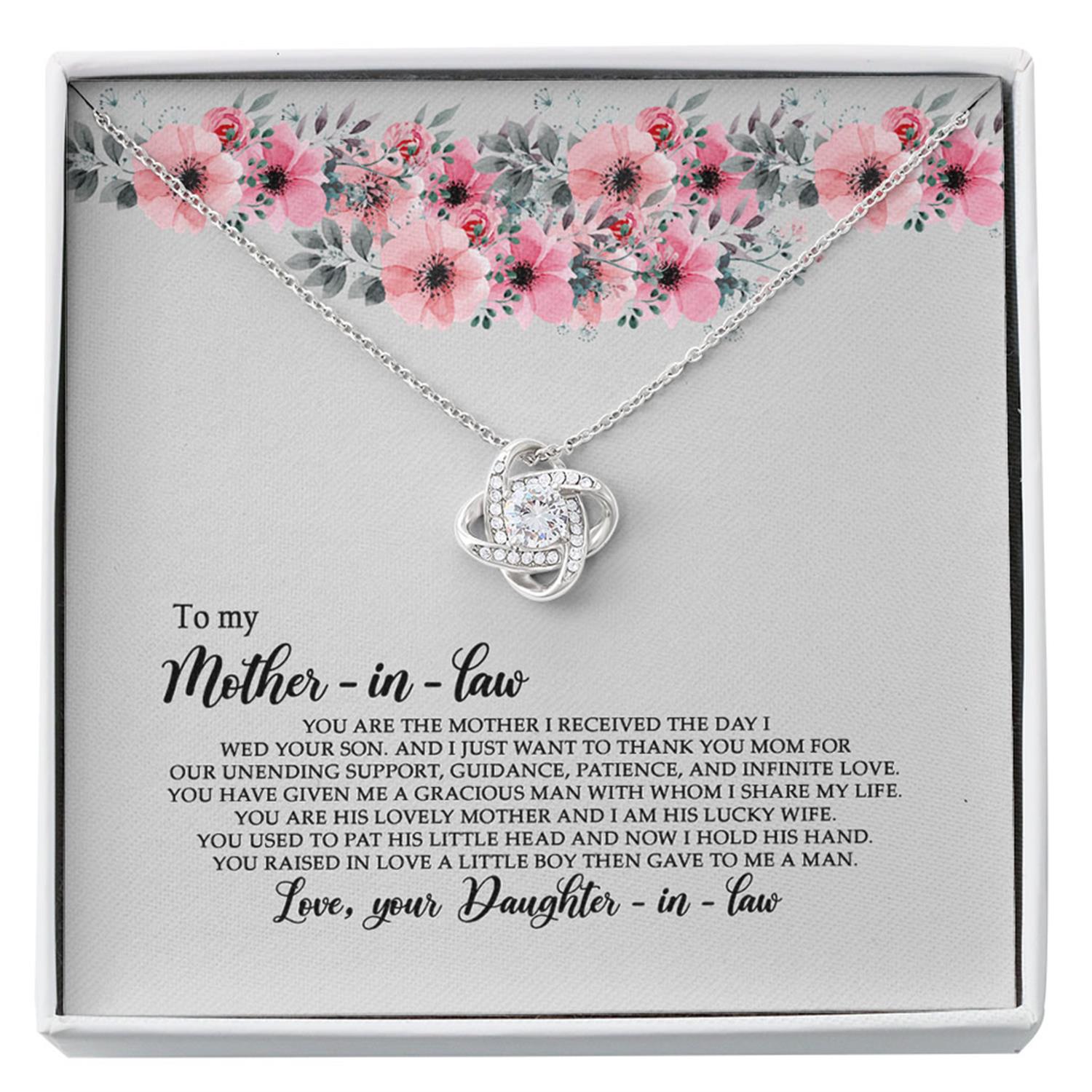 Mom Necklace, Mother-in-law Necklace, Mother Daughter Necklace Gift For Mother Of My Husband Custom Necklace
