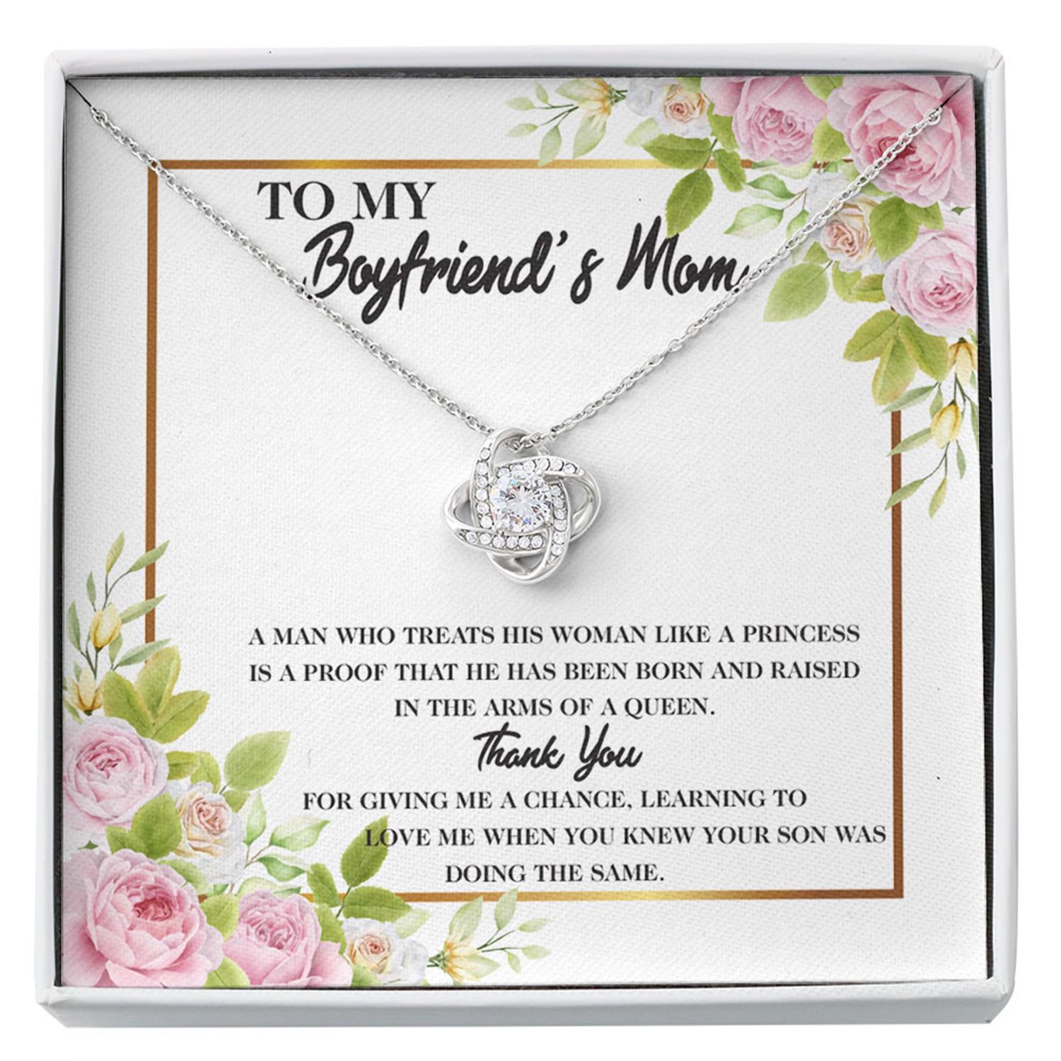 Mom Necklace, Mother-in-law Necklace, Boyfriends Mom Necklace Gift - Gift For Future Mother-in-law Custom Necklace