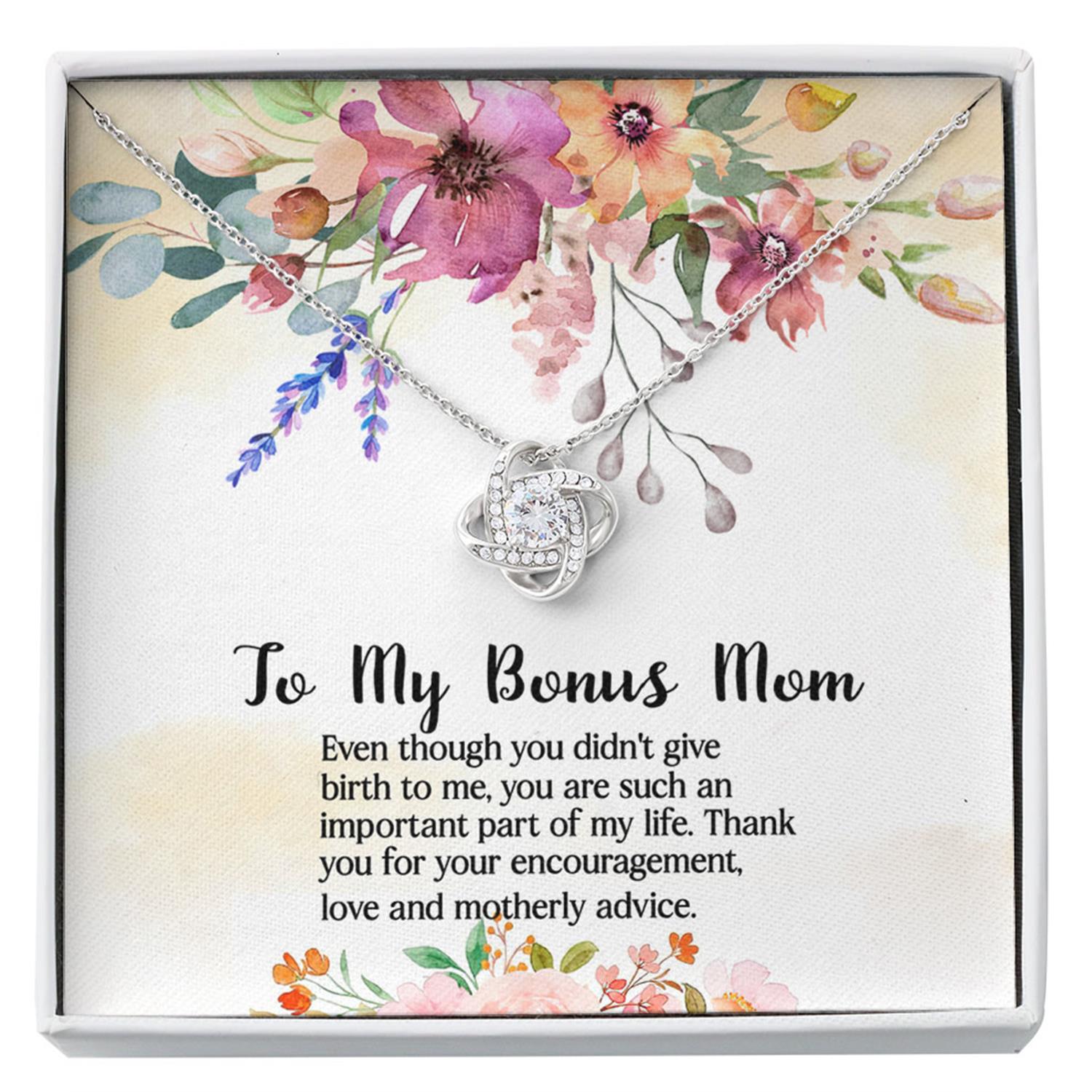 Mom Necklace, Stepmom Necklace, Bonus Mom Necklace - My Life - For Step Mom, Gift For Bonus Mom, Bonus Mom Custom Necklace