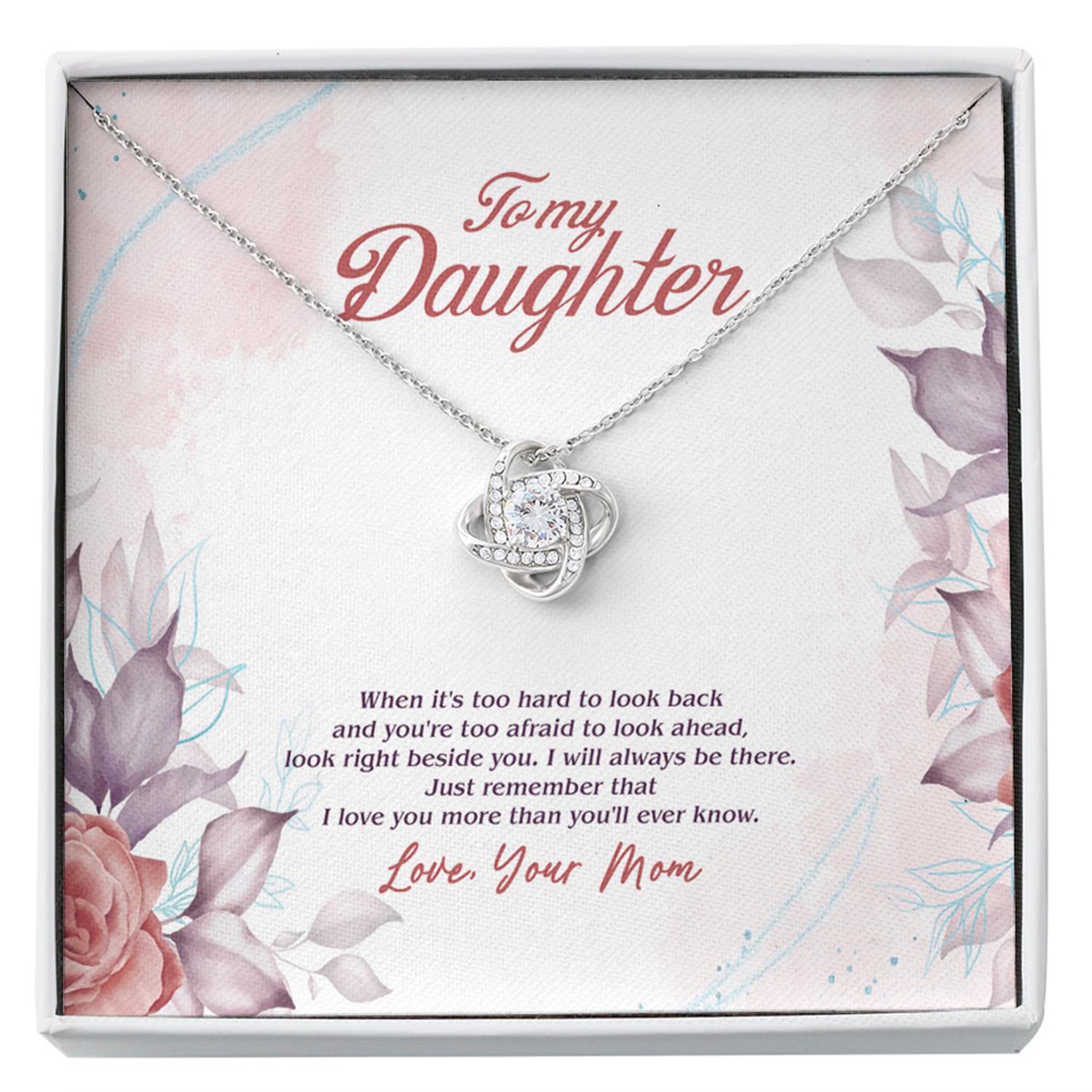 Daughter Necklace, To My Daughter Necklace, Gift For Daughter From Mom, Mother Daughter Custom Necklace