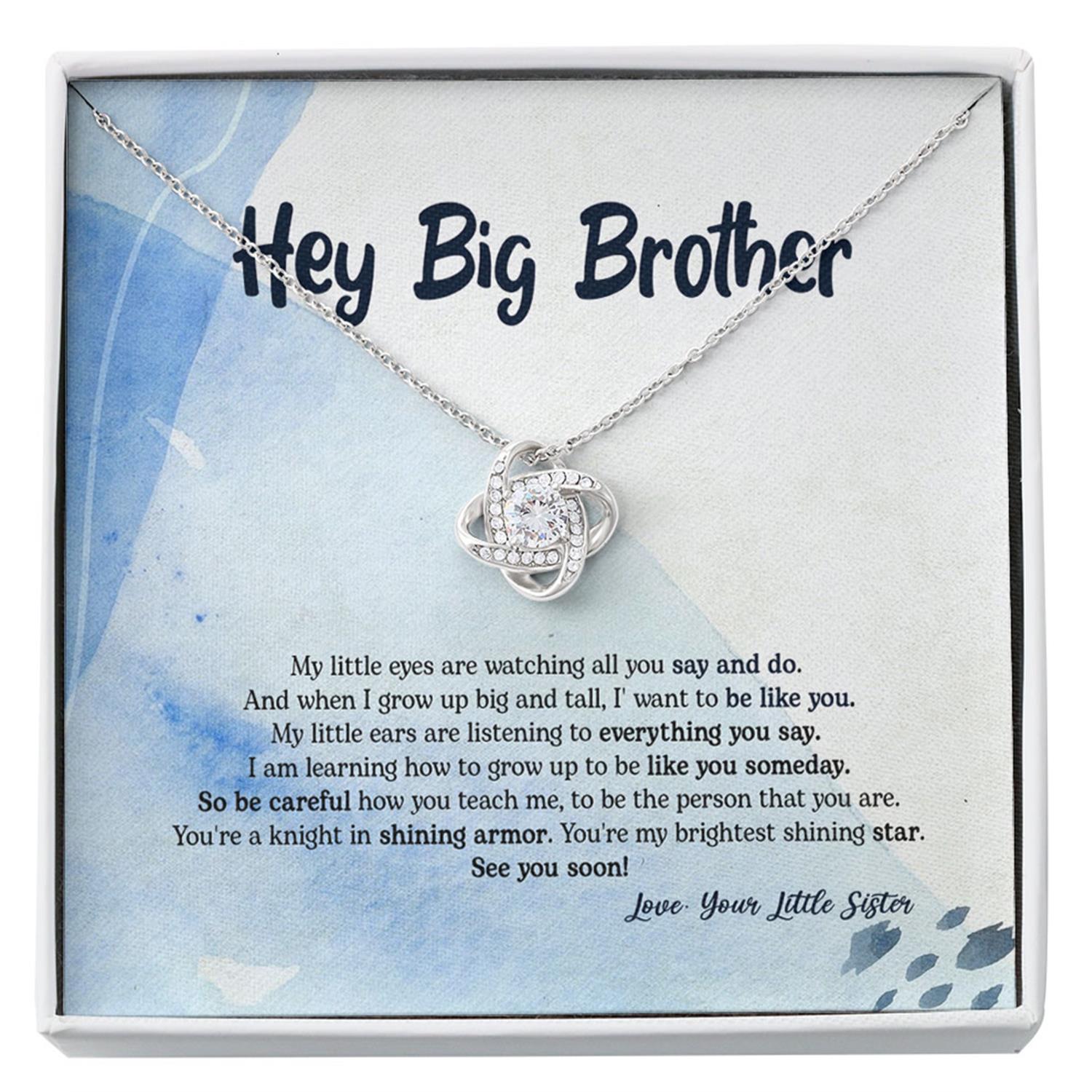 Brother Necklace, Big Brother To Be Necklace Gifts, Present For Big Brother When New Baby Arrives Custom Necklace