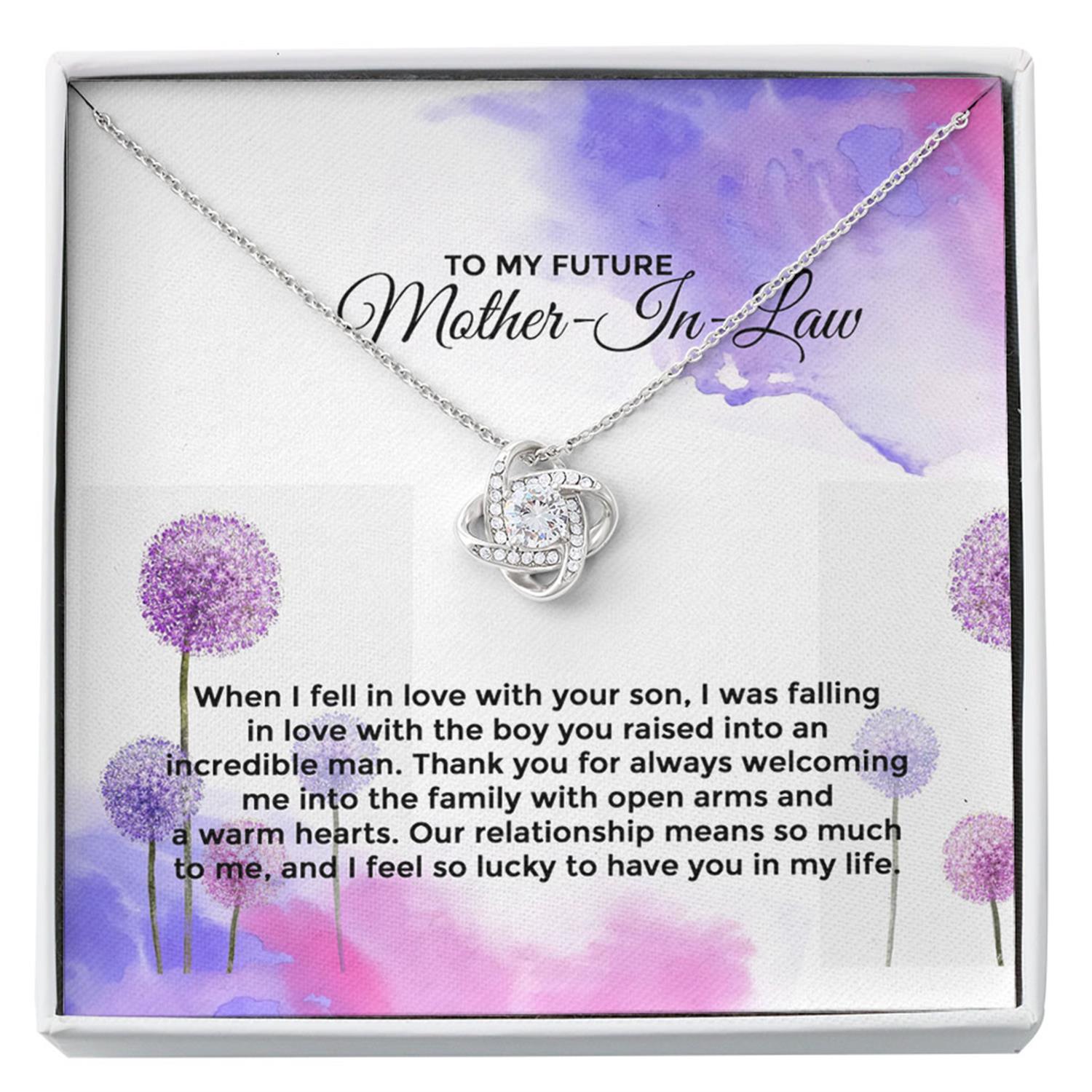 Mom Necklace, Mother-in-law Necklace, To My Future Mother-in-Law Necklace - Mothers Day Custom Necklace
