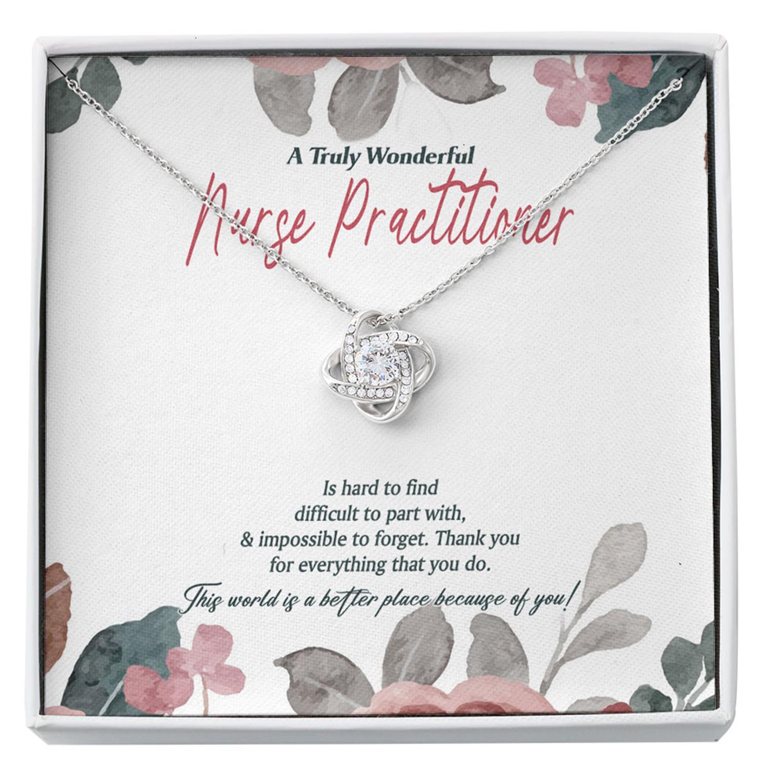 Nurse Practitioner Necklace Gifts For Women, Nurse Practitioner, Registered Nurse Custom Necklace