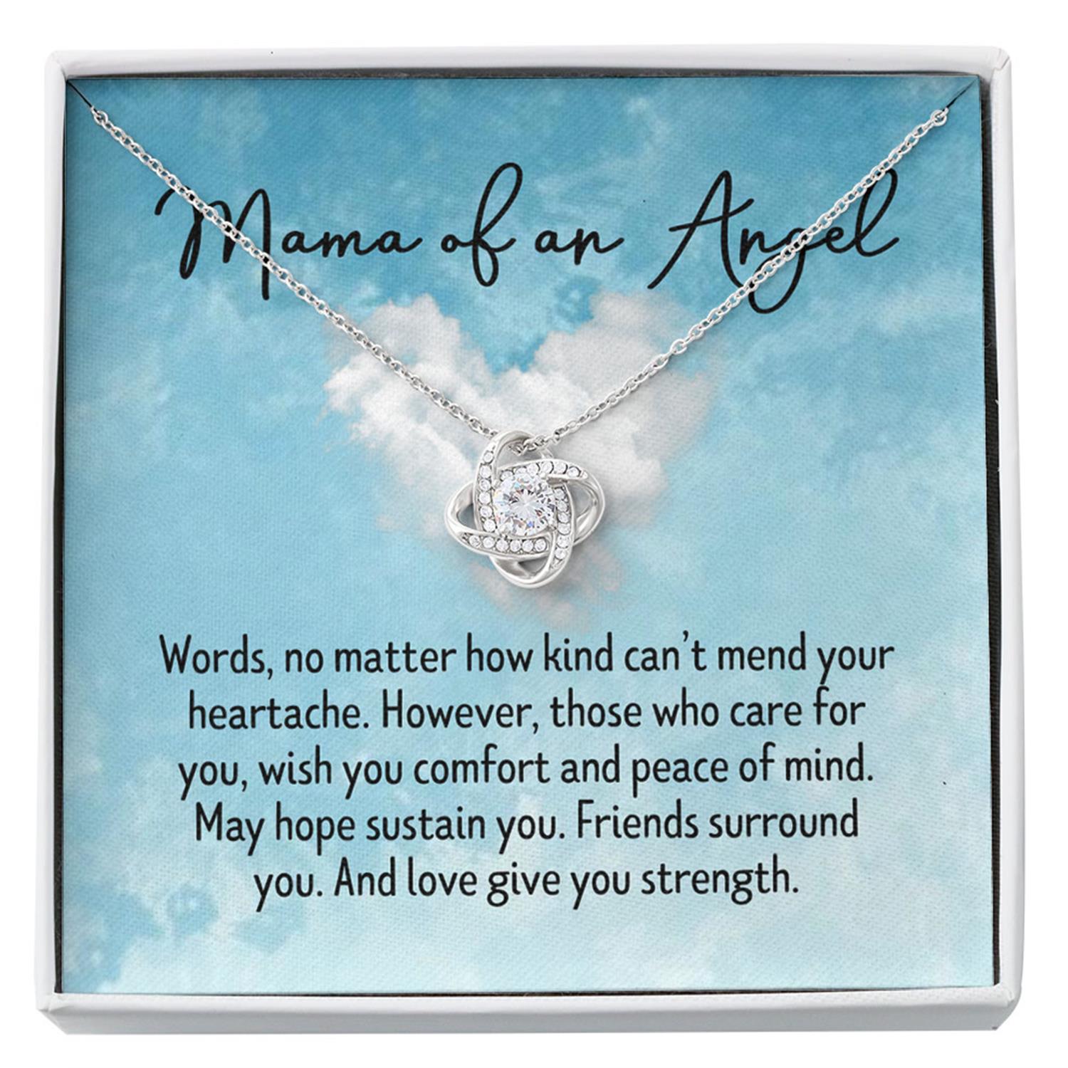Mama Of An Angel Necklace, Child Loss Gift, Condolence Gift, Baby Loss Gift Custom Necklace