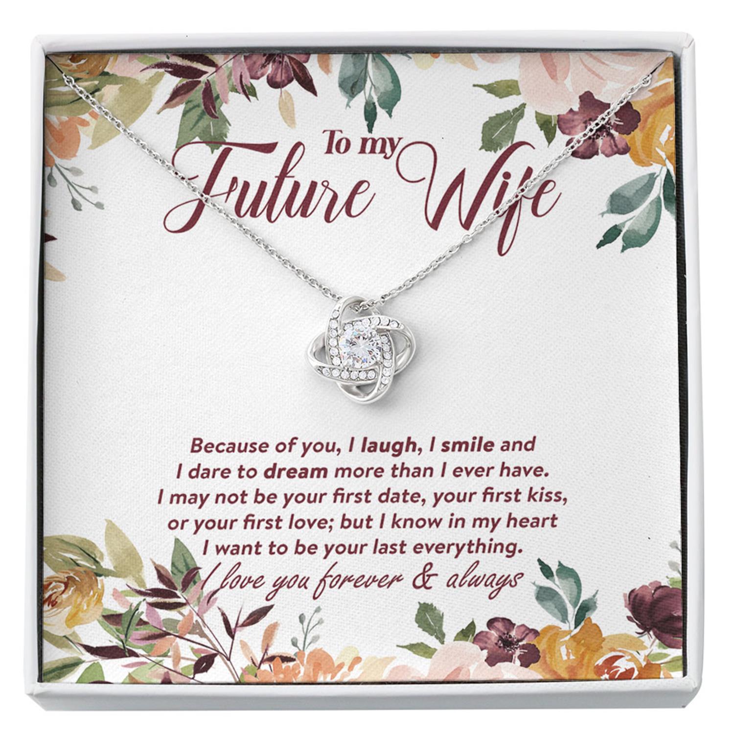 Future Wife Necklace, To My Future Wife Necklace, Gift For Future Wife, Girlfriend, Soulmate, Fiancee Custom Necklace