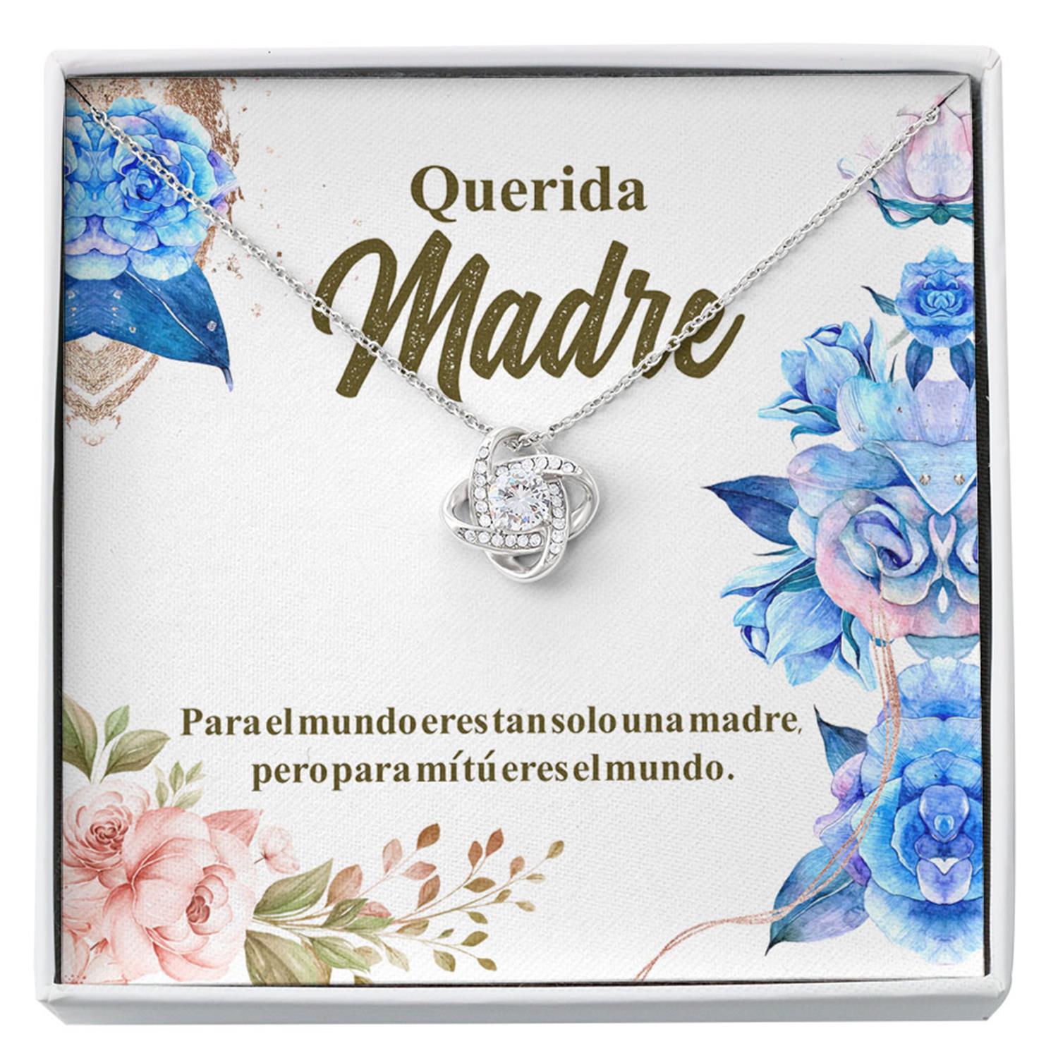 Mom Necklace Spanish - Joyas Nicas Madre - New Madre Gift - Latina Mom Quotes Custom Necklace