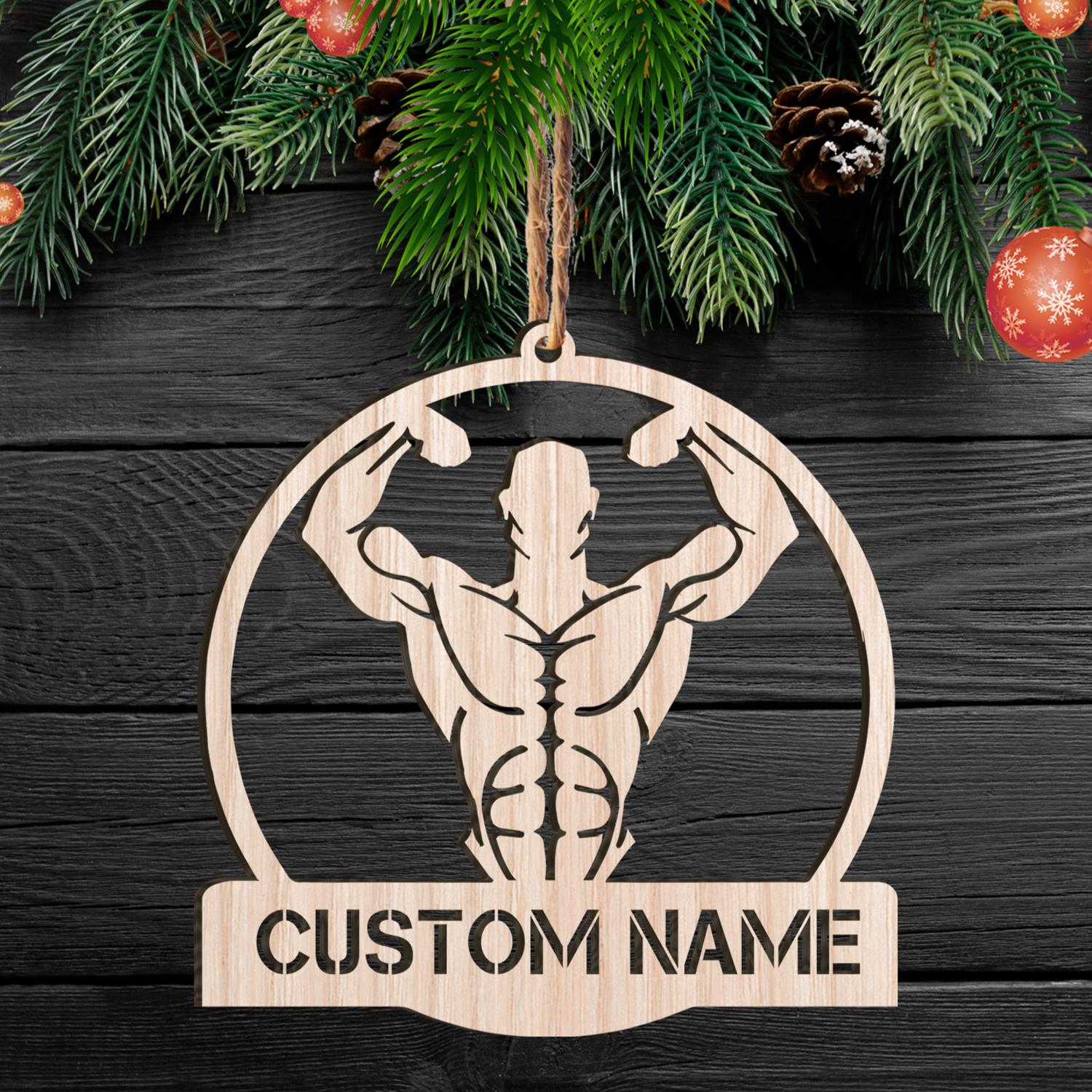 Bodybuilding Metal Sign Personalized Metal Name Signs Home Decor