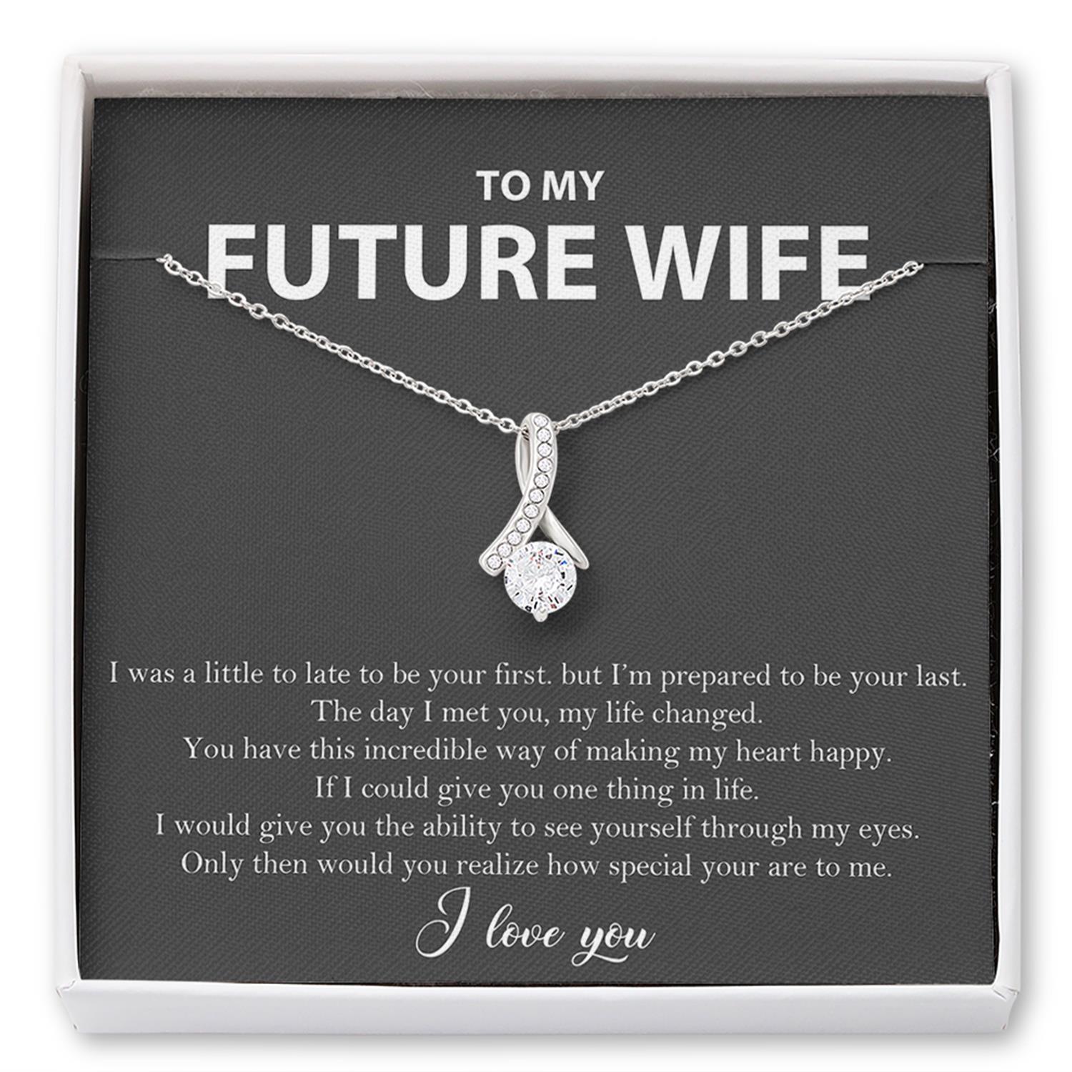 Christmas gifts for wife, wife necklace, wife gifts - SO-6966612 - ZILORRA  | Zilorrausa