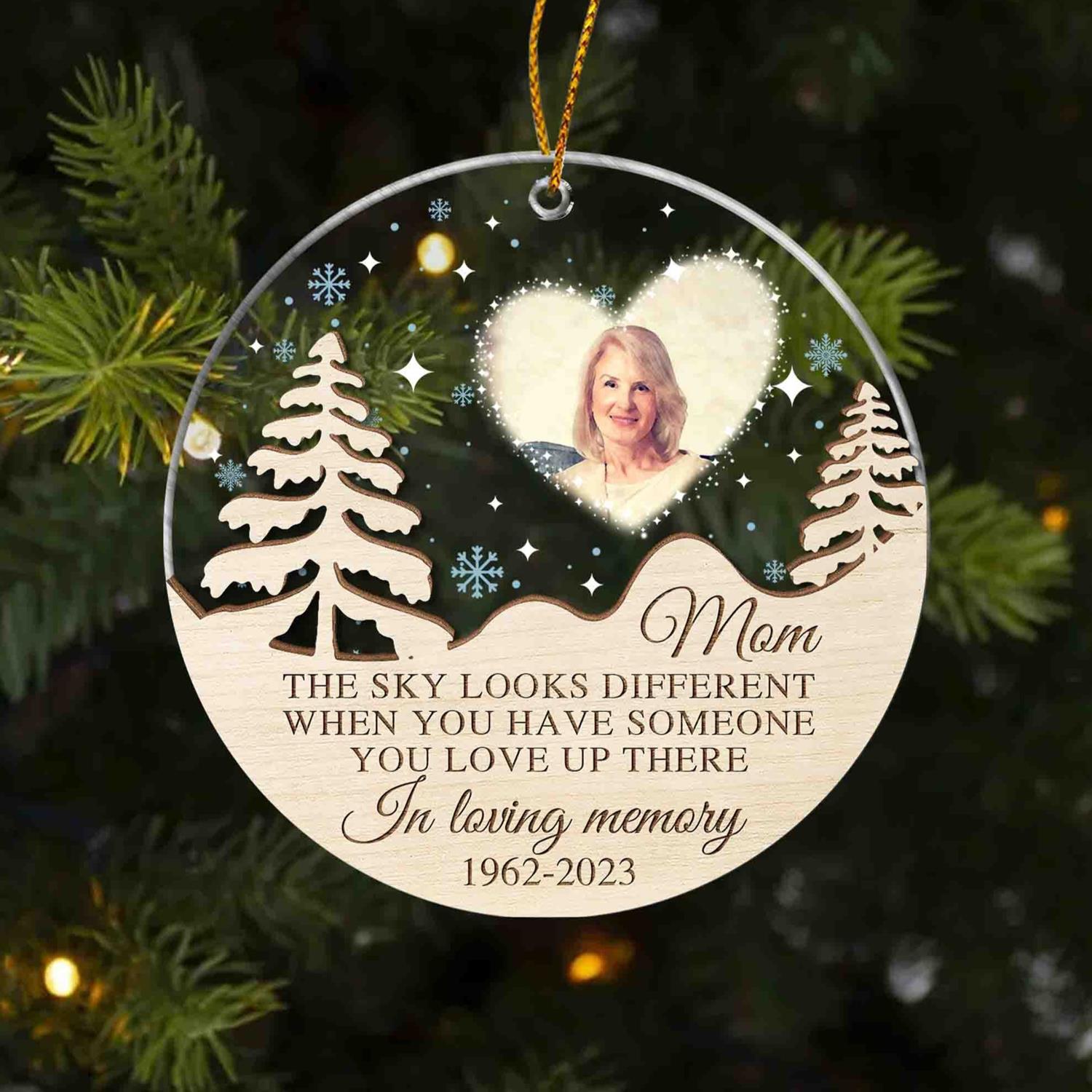 to My Bonus Mom Christmas Tree Ornament, Personalized Ornament for Step  Mom, for Step Mom from Step Daughter, Step Son, Mother's Day Birthday Gift  for