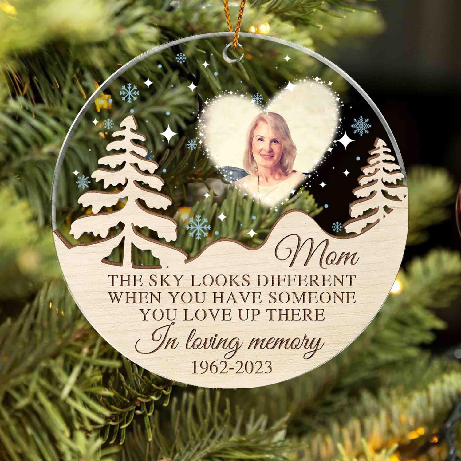 to My Bonus Mom Christmas Ornament, Bonus Mom Gift Christmas Tree Hanging  Ornament, Bonus Mom Ornaments from Bonus Daughter, Bonus Mom Ornaments 2023