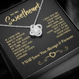 Girlfriend Necklace, Wife Necklace, Gift For Sweetheart "Your Last Everything" Necklace