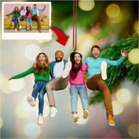 Personalized Your Photo Ornament, Custom Christmas Ornaments, Personalized Christmas Ornaments for Christmas Tree